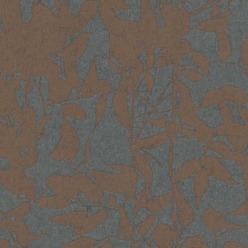Vliestapete 10435-47 Tapete Blumen Floral 0.53 x 10.05 m Erismann Gentle Braun