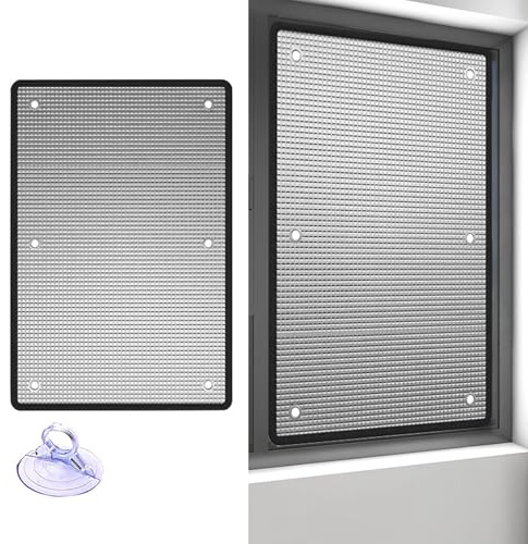 Genérico 8mm Película Reflectante Protección Solar Oscurecimiento Total Película para Ventana De Aluminio Película Aislante Térmico Película De Privacidad para Casa Oficina Garaje(60x80cm)