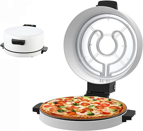 Electric Pizza Maker, 2000W High-Temperature Oven with Temperature Control & Non-Stick Coating for Fast Roasting - Ideal for Home and Kitchen