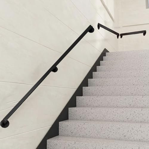 Escalera de pared antideslizante para interiores y exteriores, disponible en longitudes de 60, 180, 360 y 520 cm, perfecta para terraza y escalones de casa dúplex (60 cm, 2 pies)