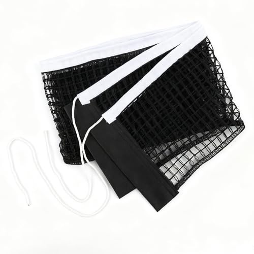 1,8 m Filet de Ping Pong en PE avec Bord Noir,Filet Rétractable de Tennis de Table pour Intérieur et Extérieur, Léger et Durable, pour Les Parties Récréatives et Compétitives