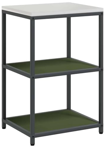 Genérico Almacenamiento de Cocina Verde Oliva 60 x 50 x 92 cm Acero,Mobiliario,Armarios y Almacenamiento,Armarios de Cocina,874964