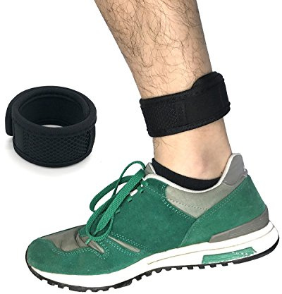 Wommty New Version Adjustable Hook&Loop Strap Armbband&Ankleband Wristband with Mesh Pouch for Fitbit Flex/2, Fitbit One, Fitbit Charge2, Fitbit Alta, Garmin Vivofit/2/3, Misfit Shine/2 (11inch)
