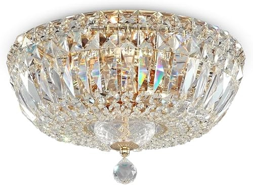 Maytoni Kronleuchter Basfor 3 x E14 – Hängelampe in Nickeloptik – Kristall Deckenleuchte LED für Wohnzimmer, Esszimmer, Schlafzimmer – moderne Deckenlampe