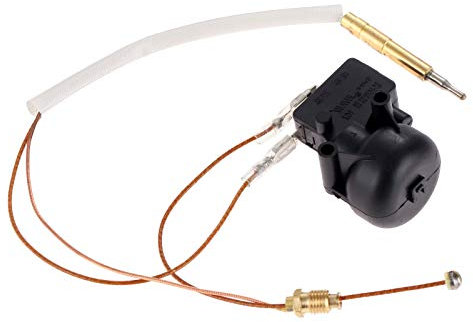 Aupoko Gas-Terrassenheizkörperteile, Thermoelement und Kippschalter, Gas-Terrassenheizer, Sicherheitsset, passt für Terrassen- und Raumheizung, Garten, Outdoor-Heizgerät Zubehör