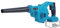 KATSU FIT-BAT Soffiatore a Batteria Brushless 21V Soffiatore per Foglie di Polvere d'Aria Elettrico Portatile per la Cura del Prato del Giardino, senza Batteria 102766