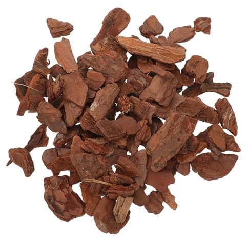 TOGEVAL Scaglie Di Corteccia Per Lettiera Rettile Naturale, Decorazione Terrario e Acquario, Trucioli Di Corteccia Di Pino 3-5 Cm, Uso Per Tartarughe e Rettili in Terrari e Vasche