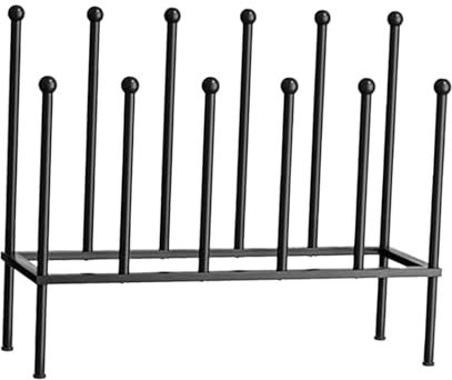 perfk Stiefelständer Stiefelaufbewahrungsständer Schuhregale für Stiefel Schlafzimmerschrank Schuhaufbewahrungsständer Terrasse Moderner Stiefel-Organizer, für 6 Paar