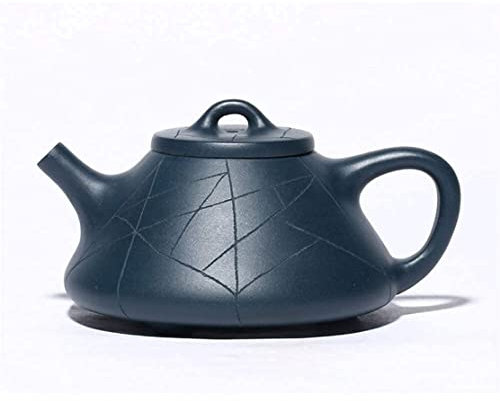 IWENZHKPA Tetera Teapot Tetera De 16,9 Oz/0,5 L, Tetera De Barro Azul, Tetera Pequeña, Tetera De Estilo Japonés Tetera Infusiones