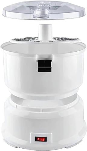 Pelador eléctrico de patatas – Máquina peladora automática con bloqueo de seguridad, operación con un solo toque, sin ensuciar manzana, zanahoria, fruta (capacidad de 1 kg)