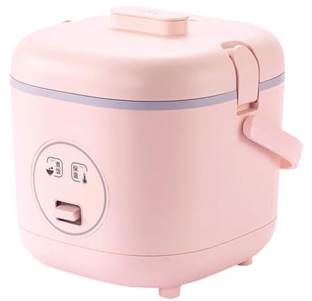 Rice Cooker & Steamer - 1.2L Electric Rice Cooker with Keep-Warm Function, Non-Stick Removable Pot, Includes Measuring Cup & Spatula, Perfect for 1-2 People, 240W