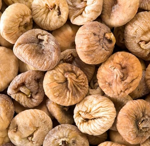 Natural Dried Figs | Soft & Sweet | No Added Sugar | Vegan | High Fibre | Packed in the UK | Ideal for Snacking, Baking & Breakfast (500 g)