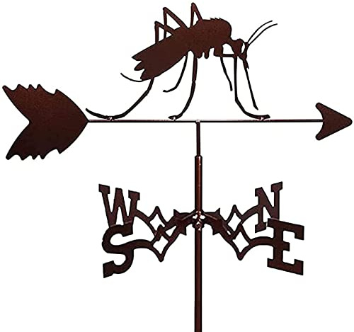 Girouette avec ornement de coq, girouette en fonte pour toits, indicateurs de direction du vent, toit, jardin, montagne, cour