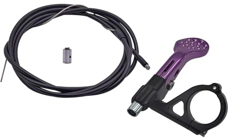 Palancas cuentagotas para tija de sillín de bicicleta de montaña, cuentagotas para asientos remotos, cable de altura ajustable, interruptores de tubo, cable de altura, palanca ajustable