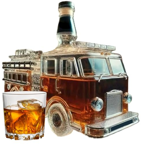 Zetqhuu Botellas de Vino | Decantador de para Whisky con Forma de Coche,Decoración De Hogar Coleccionable Para Vodka Bourbon Brandy Bebidas Familiares Día Del Padre Salón Boda