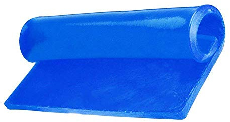 Keenso Coussin de Gel de Siège de Moto, Coussin de Gel de Moto en Fibre élastique de Polyuréthane 25 X 25 X 2 Cm, Tapis de Siège Souple d'absorption des Chocs pour Les Navetteurs et Les Tournées