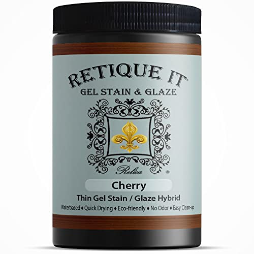 Retique It - Tintes de gel a base de agua (32 onzas, cereza)