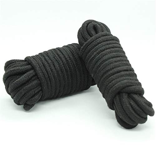 3x10 m Bondageseil weich Bondage Seil mit je10 Metern, Fesselseil SM Spielzeug Baumwoll-Ropeper-Packung Fesselspiele Bondage Requisiten