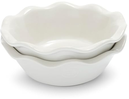 Emile Henry Mini plato para tartas (juego de 2) | Azúcar