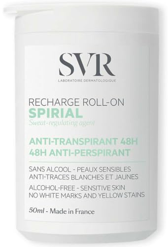 SVR Spirial Roll-On Recharge déodorant Peaux sensibles 50 ml