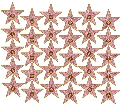 Beistle Mini “Star” Cutouts – 30-Count Double-Sided Cardstock Stars for Awards Night & Hollywood VIP Theme Parties – Customizable – Celebrity Event Decorations, 5