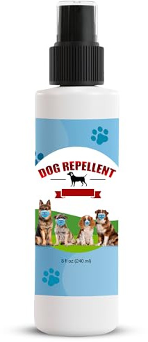 DOG REPELLENT Natural Pet Deterrent Spray! No Chew Spray for Dogs, Potty Training for Puppies & Dogs, for Indoor & Outdoor Use, Bitter Spray for Pets, Safe, Effective, Made in The USA, 8 oz
