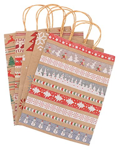 GLEAVI Stilvolle Kraftpapier-süßigkeitentüten Seidenpapier 20 Stück Weihnachts-süßigkeitenbeutel Für Taschen Party Festliche Dekoration