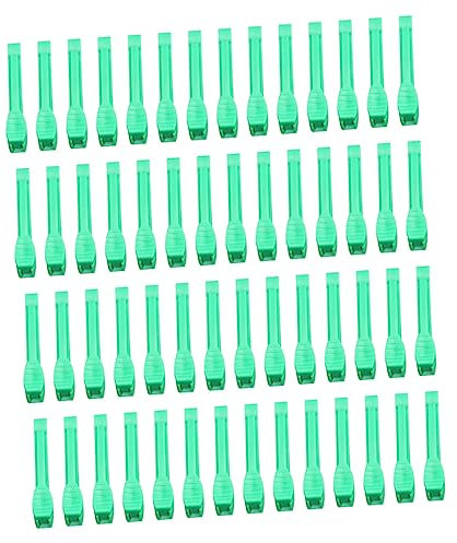 SEWOART Pinces Jetables Pour Cordon Ombilical Pour Porcelets Et Animaux De Ferme Usage Vétérinaire 100 Pièces Couleur Aléatoire Prévention Hémorragies Nouvelle Naissance