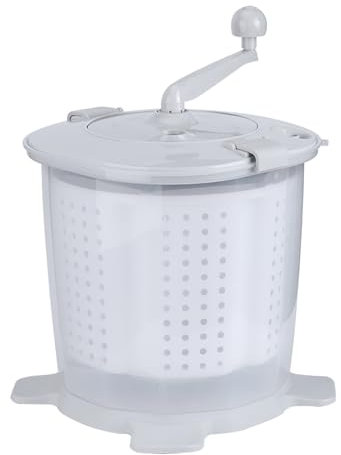 Machine à Laver Manuelle, Mini Machine à Laver 2 en 1 avec essoreuse, Lave-Linge à manivelle, Machine à Laver de Camping de Voyage, sous-vêtements, vêtements de bébé, Chaussettes