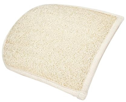 DRESSOOS Natürlicher Luffa Peelinghandschuh Doppelseitiger Körperpeeling Duschhandschuh Für Dusche Spa Massage Sanfte Reinigung Für Rücken Nacken Schultern Und Füße Kompakt Langlebig Plasti