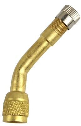 Proypiax Ventilverlängerung Adapter Ventilverlängerung, Ventil Verlängerung Kupfer Ventiladapter Winkel Ventilverlängerung Autoventil Reifenventilverlängerung Für Auto Motorrad Fahrrad, Ventile