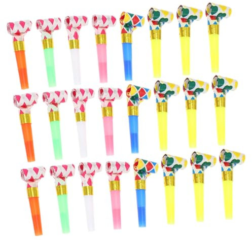 UPKOCH 50stücke Party Blowers Bunte Luftrüssel Für Kindergeburtstage Und Feiern Lustige Geräuschmacher Für Partys Hochzeiten Und Feste Dekoration Und Spielzeug Für Jung Und Alt