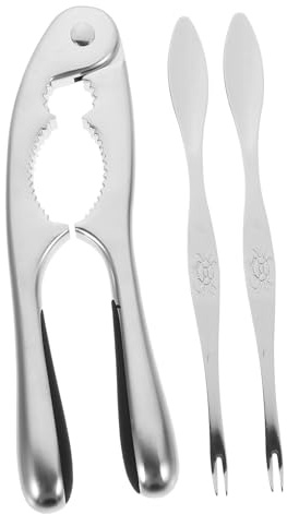 VINTORKY Set Doutils Alliage pour Fruits de Mer Pince Crabe et Épingle Pratique pour Homard Pinces Robustes pour Crustacés Cuisine