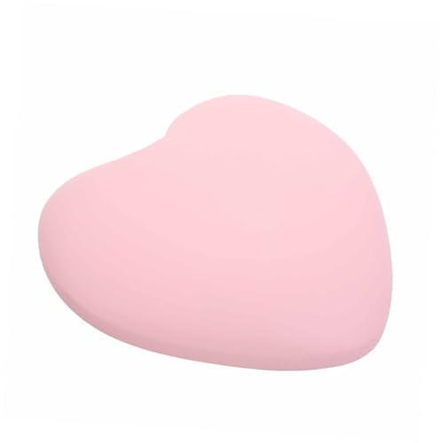 ARTSEWPLY Herzförmiges Weiches Nagel Handkissen Maniküre Armauflage für Nagelkunst Salon und Heimgebrauch Nageltisch Matte zur Stabilen Handpositionierung