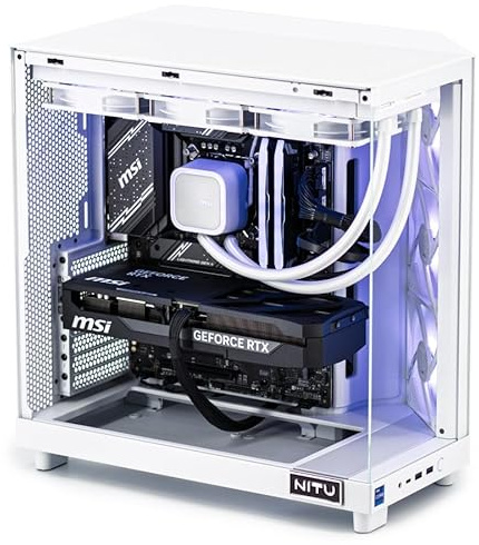 NITU Gaming PC | Intel Core i7-14700KF + RTX 5070 Ti 16 GB | 32 GB DDR5 | SSD NVMe 2 TB | Windows 11 Home | PC Gamer 1440p/4K Ray Tracing | Fuente 1000W Gold | Unidad Central de Alto Rendimiento