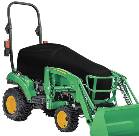 Funda para cortacésped – Protector compacto para cortacésped – Cubierta resistente al viento para tractor, para agricultura, patio, agricultura, garaje, camping, césped, jardín al aire libre