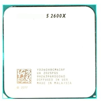 5 R5 2600X 3.6GHz 6-Core 12-Thread 95W CPU Socket AM4 Procesador de Escritorio