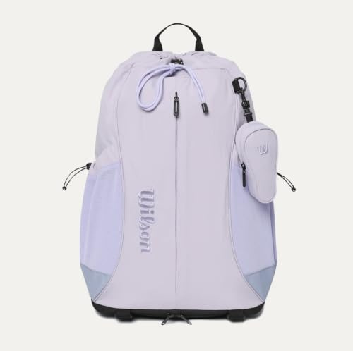 Wilson Drawstring Lightweight Backpack 2.0, Pro Racket Bag, High Qualtity and Spacious Dsesign with Shoe Compartment.
