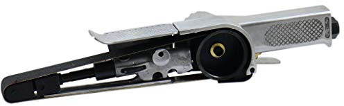 Shars 3/4 x 20.5 Mini Air Belt Sander, Multi Position, Variable Speed with 3pcs Belts (60, 80, 120 Grit) 202-2421 R