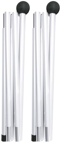 SUN NINJA Replacement Beach Tent Poles, 2 Poles Included
