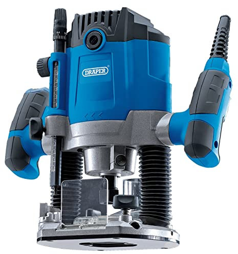 Draper 02520 230V Router, 1/2, 1,800W, Blue and Black, One Size