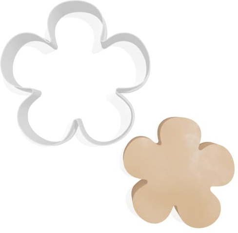 Tagliabiscotti con petali di fiori - 3 dimensioni