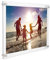 A4 Wall Mounted Photo Frames，Double Panel Clear Acrylic Frame for Wall Décor, Art, Home or OfficeCertificate Poster Display
