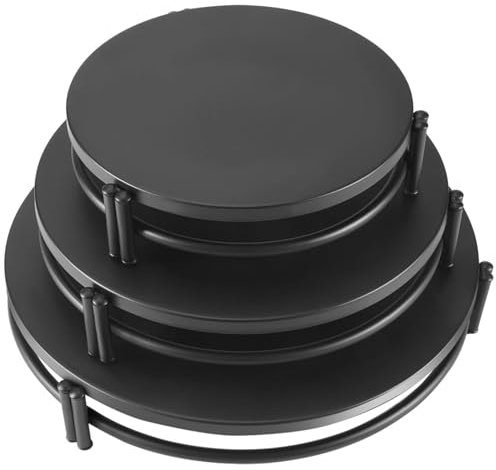 Ksrnsne 3 Stück Tortenständer, Muffinständer Kuchenständer Cupcake Ständer Kuchenplatte zum Dekorieren für Geburtstag, Kaffeetafel, Hochzeit