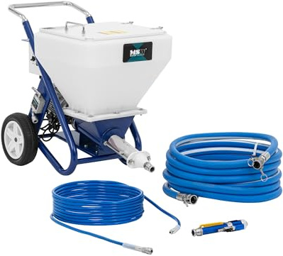 MSW MSW-PU-20 Intonacatrice - 20 bar - 40 L - 15 l/min - 2200 W Macchina intonacatrice Macchina per intonaco