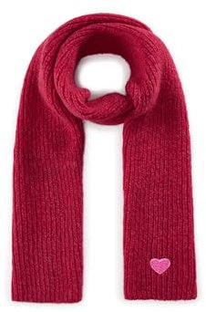 CODELLO Strickschal mit Herz-Patch - 30X190CM