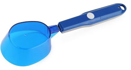 Cabilock 300g Báscula Digital De Cocina Cuchara Pantalla Lcd Clara Ligera y Portátil Para Ingredientes De Hornear y Especias Azul