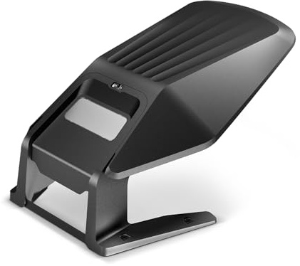 Kärcher Garage for RCX Robotic Lawnmower to Protect Heavy Rainfall, Hinged Roof for Operation During Charging, Black