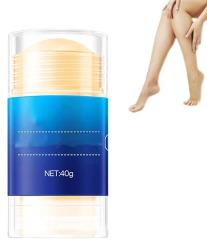 Crème de soin pour les pieds crevassés, Stick hydratant pour les pieds, Baume pour les talons crevassés, Stick préventif pour les pieds crevassés, Hydratant et anti-crevasses (Bleu)