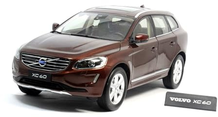 ZHRDWE Maquette Voiture 1:18 pour Volvo XC60 Grand Modèle De Voiture Statique en Alliage Décoration D'intérieur Illustration Copie Fidèle l'Origine